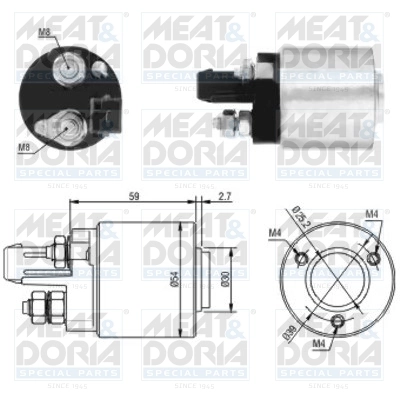 Solenoid Switch, starter